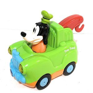 Vtech GO GO SMART Wheels Disney Talking Sings Lights Up Goofy Tow Truck
